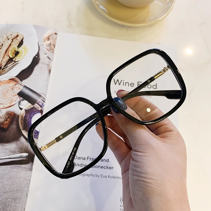Eyeglasses Frames Eyewear Frames Women Glasses Fashion Eyeglasses New Fashion Vintage Clear Square Glasses Frame For Women