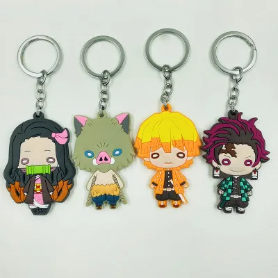 Аниме Фигурка Kimetsu no Yaiba модель из ПВХ коллекция милые Мультяшные фигурки игрушки