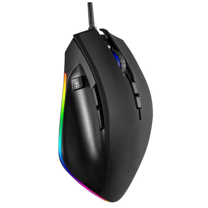 Профессиональная игровая Проводная usb-мышь 5000 dpi оптическая мышь RGB с подсветкой для ПК ноутбука LHB99