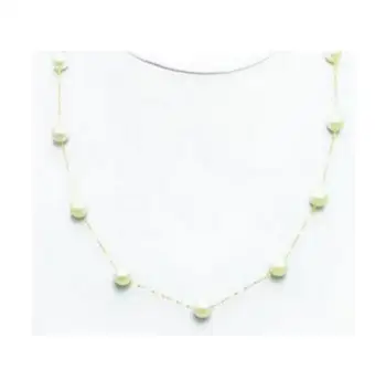 

Free Shipping 8-9mm AAA NATURAL GENUINE BLACK PEARL NECKLACE Silver chain