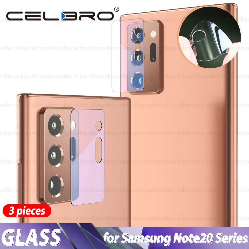 Закаленное стекло для камеры Samsung Galaxy Note 20 Ultra S20 + Защитная пленка задней крышки