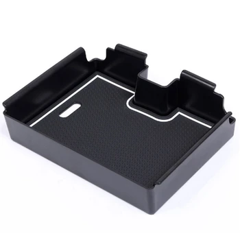 

Center Console Organizer Tray Central Armrest Storage Box for Land Range Rover Evoque 2012-2017Armrest Secondary Glove Box
