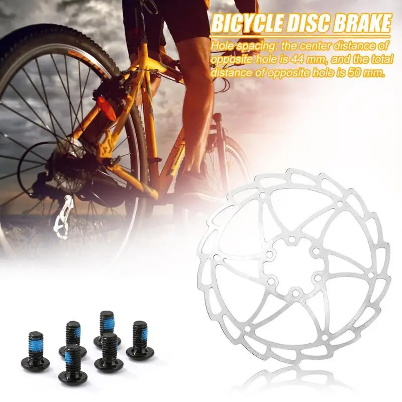 Горячая Распродажа Велосипедный тормозной диск 160 мм Сверхлегкие MTB велосипедные дисковые Тормозные колодки роторы с 6 винтами велосипедные части горный велосипед