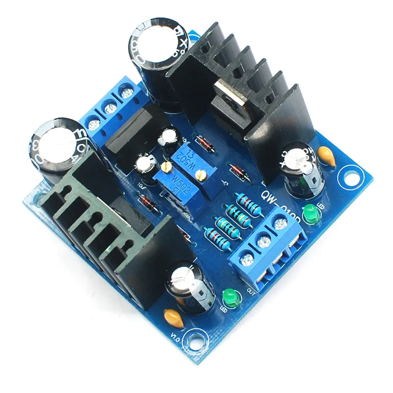 LM317 LM337 положительный и отрицательный двойной блок питания регулируемый Diy Kit