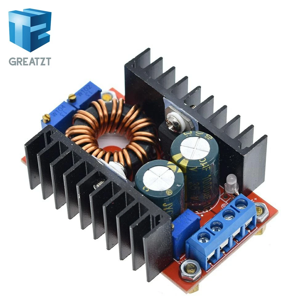 DC-DC CC CV понижающий повышающий преобразователь 9-35 до 1-35 в 80 Вт понижающий усилитель постоянного тока понижающий Повышающий Модуль адаптера Регулируемый регулятор напряжения