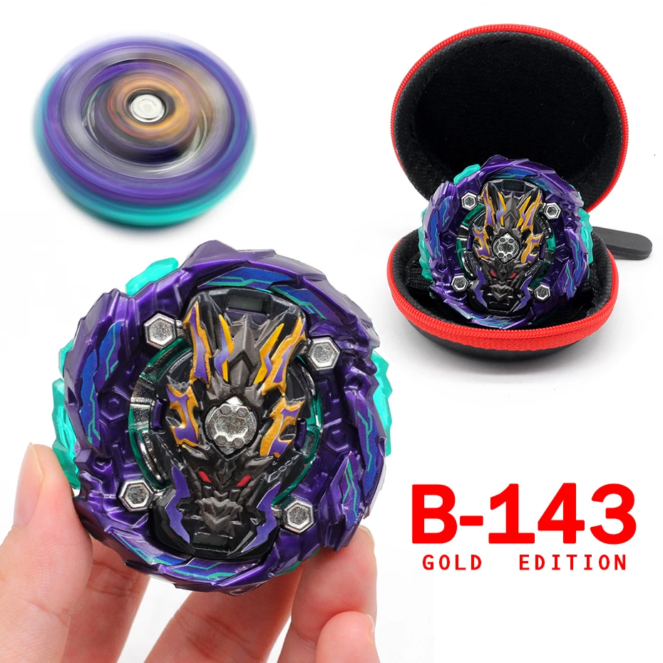 B143purple Beyblade металлическое литье Fusion Blow Up игрушки с Guidon от Bayblade Бог спиннинг Топы Bey Blade новые лезвия от маленьких - Цвет: B143purple