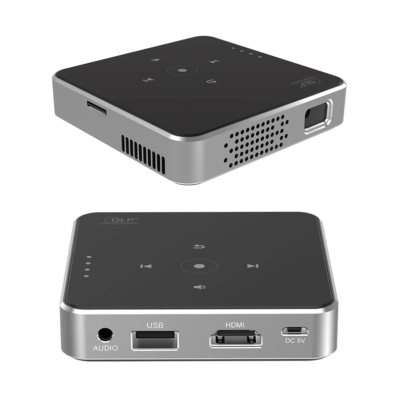 Aumiro мини-проектор P30 ручной карманный светодиодный проектор портативный 3D DLP проектор HD/1080 P домашний кинотеатр видео проектор