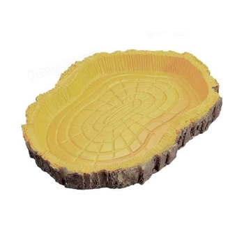 

Portable Toys Climbing Home Habitat Resin Multipurpose Sleeping Laboratory Pet Supplies Reptile Water Dish