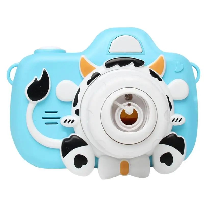 

GloryStar Cartoon Bubble Maker Camera Shape Automatic Bubble Machine Toy for Kids Boys Girls