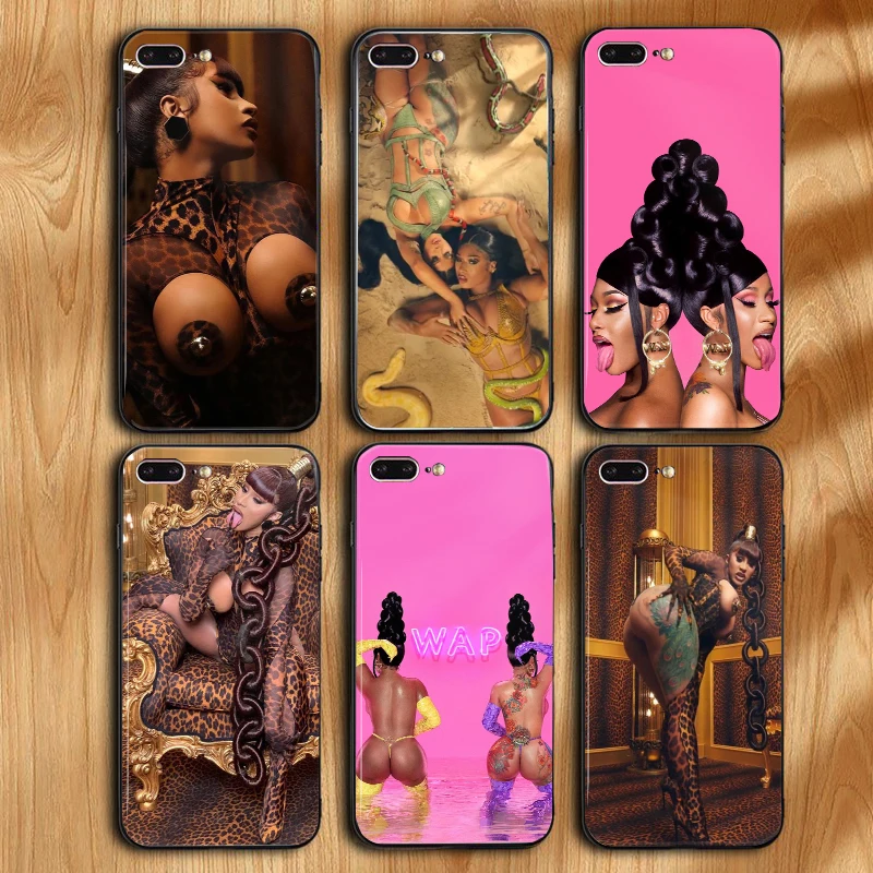 Новый альбом WAP feat. Мягкий силиконовый чехол Megan Thee для iPhone X 8 7 6 6S Plus XR 11 pro 7plus