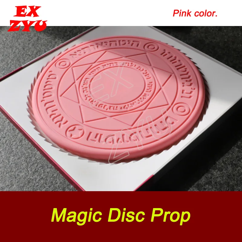 US $198.55 EXZYU Magic Disc Prop real life escape room use one RFID card to trigger the magic disc be bright then unlock the chamber room