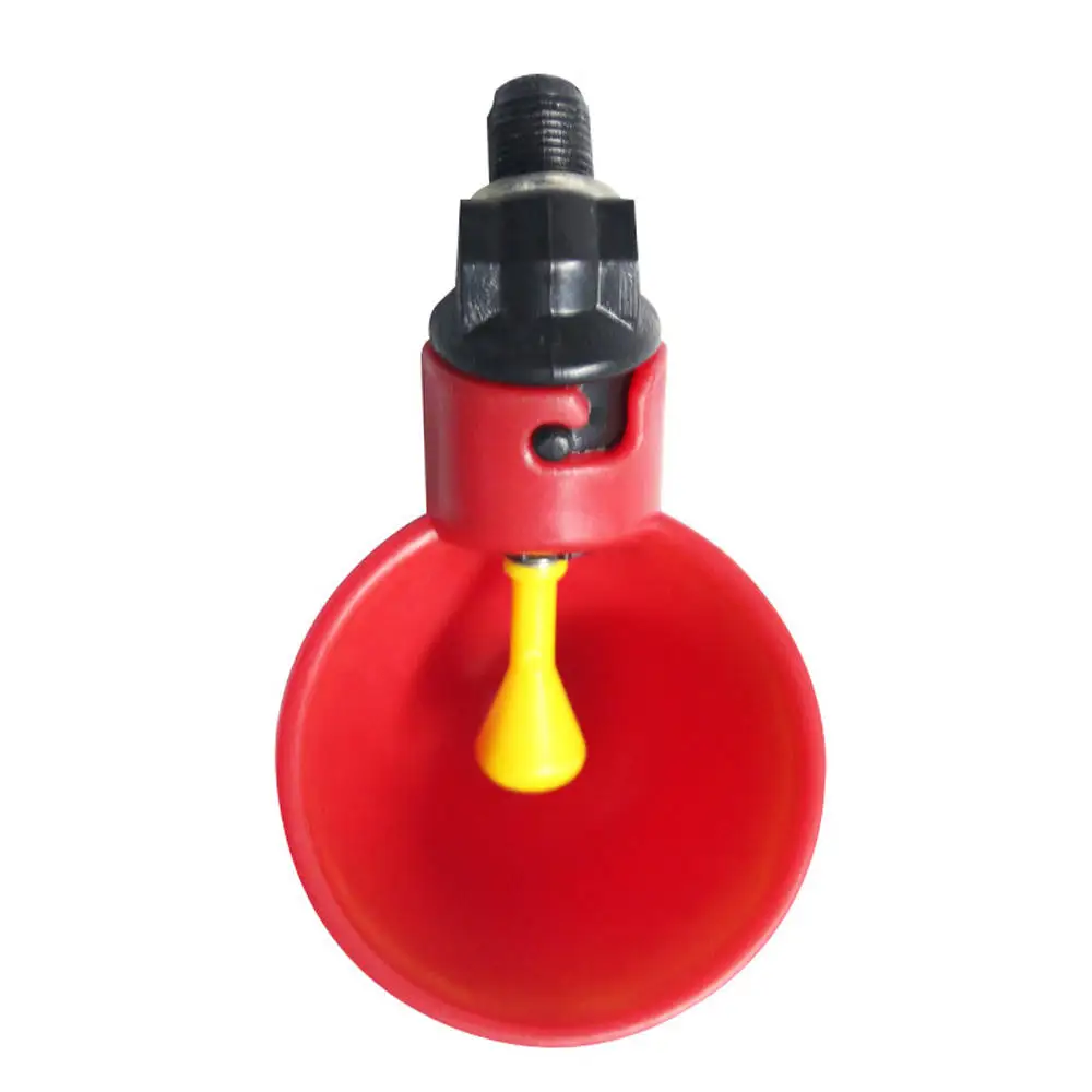 20pcs Automatic Chicken Drinker Cups Poultry Drinking Bird Waterer Coop System
