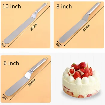 

Cake Decorating Tools Stainless Steel Baking & Pastry Tools Portable Cream Spatula Cake Butter Kitchen Accessories Kitchen Tools