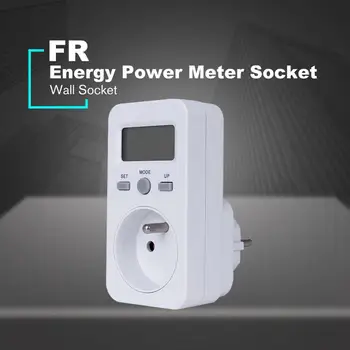 

KWE-PMB03-F/KWE-PMB03-B Small Screen Power Metering Socket Electric Power Monitor Intelligent Billing Socket Billing Device