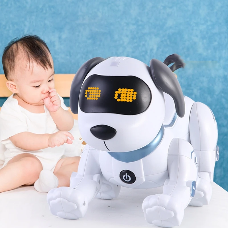 Remote Control Dog RC Robotic Stunt Puppy Dancing Programmable Smart Toy Interactive Gift
