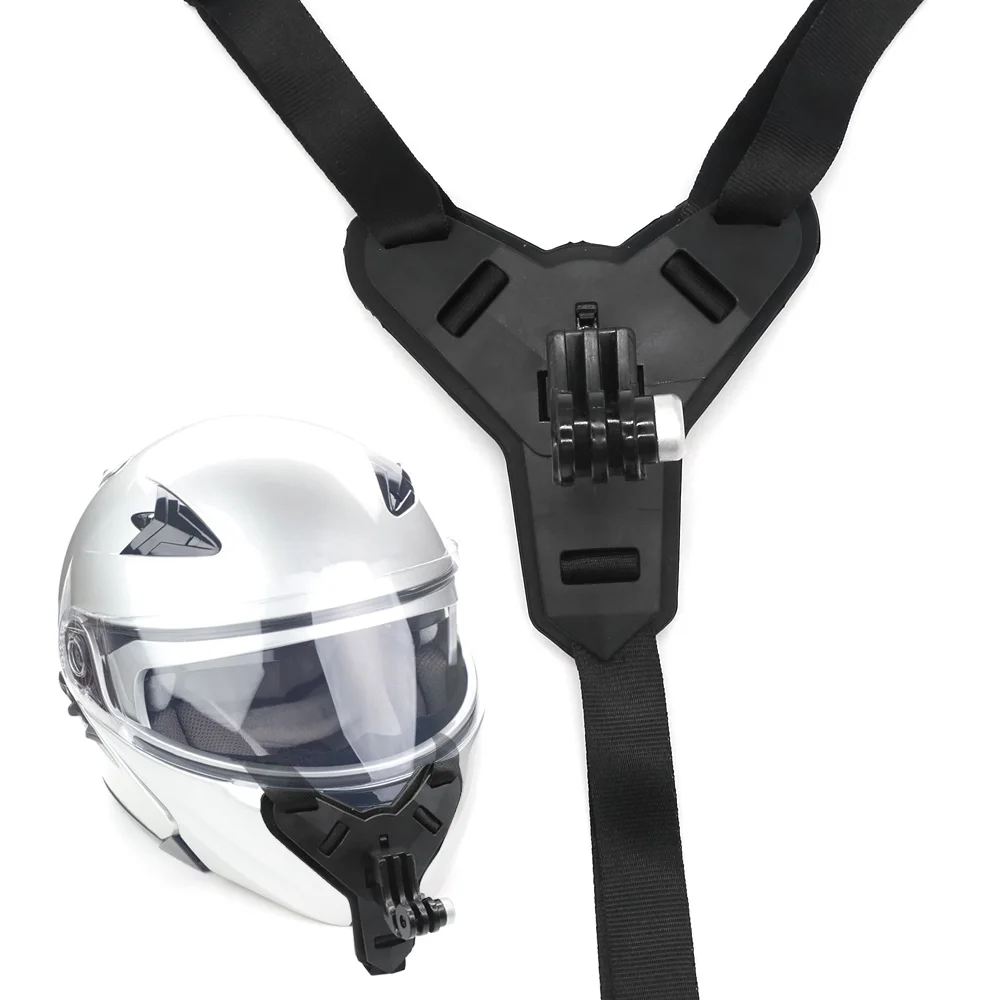 Полное лицо шлем подбородок держатель для GoPro Hero 8 6 5 SJCAM мотоциклетный шлем подбородок Стенд камеры аксессуары для Go Pro Hero 8