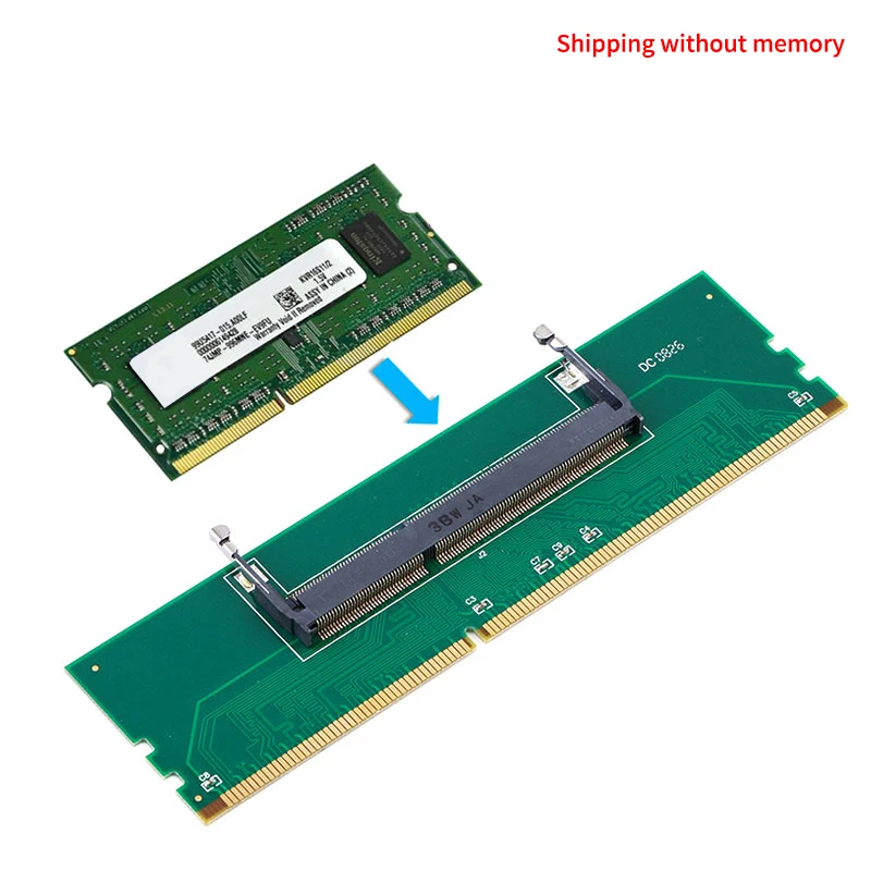 Ноутбук DDR3 ram память на рабочий стол конвертер адаптер карта 240P до 204P поколение памяти Riser карта тест специальная карта