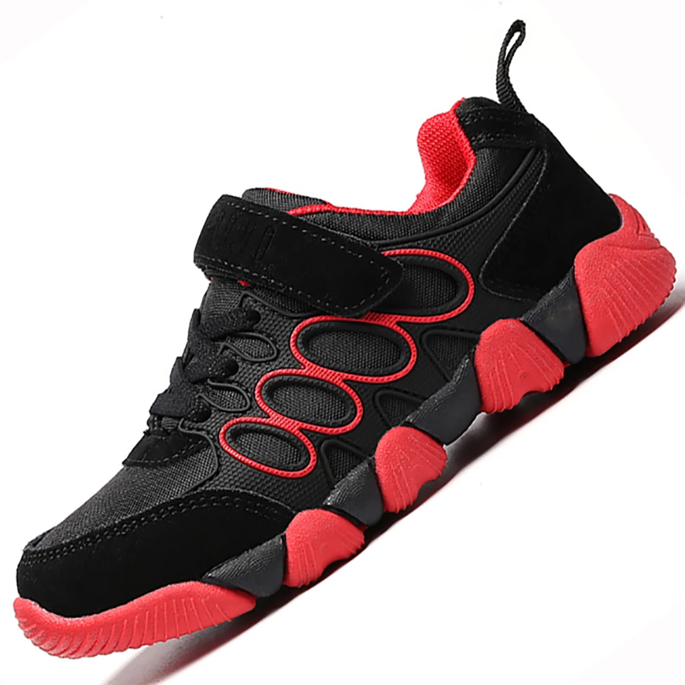 Boys Child Genuine Leather Sneakers Young Children