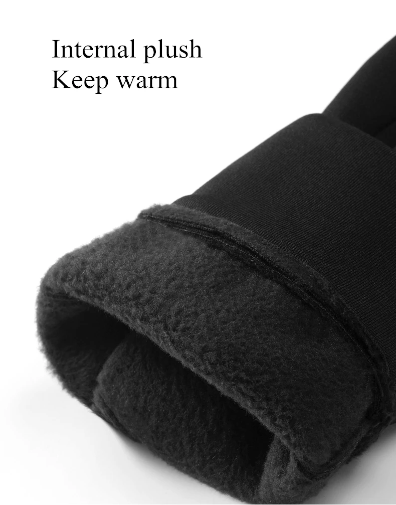 Polyester, Milk Fiber Fabric Type Men's Fashion Geometric Polyester Milk Fiber Gloves