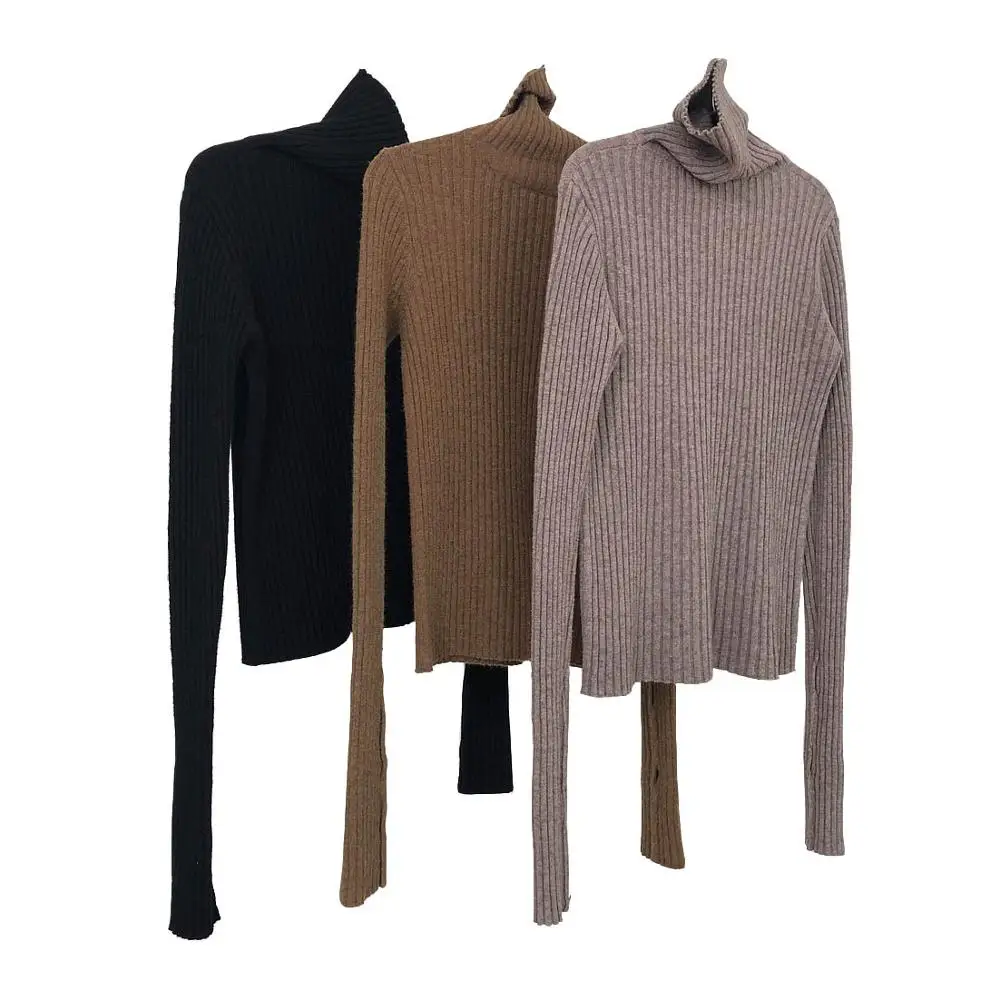 

Thick turtleneck sweater and pullover jumper slim baisc wool sweater women winter 2019 warm sweater knitted knitwear camel black
