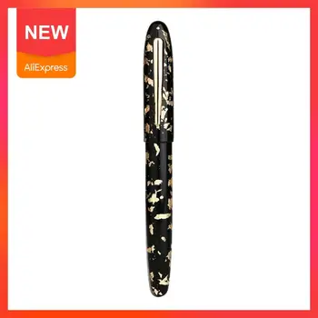 

New Moonman M8 Handmade Resin Celluloid Fountain Pen Fashion Beautiful with Converter Fine Foil Nib Writing Patterns Metal L6D6