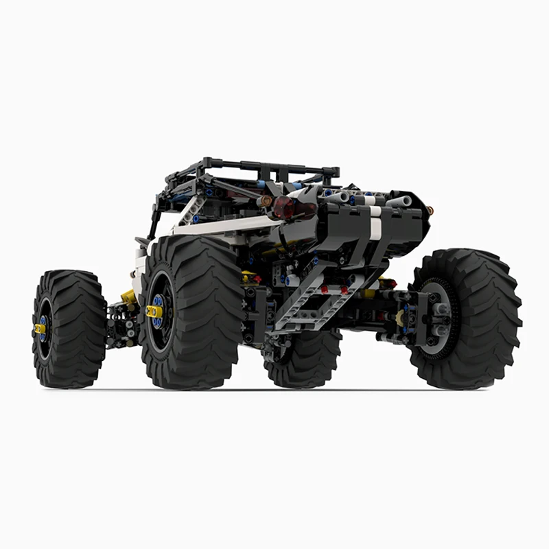 1912 шт. Diy строительные блоки Moc 4WD RC багги для 19517 мощность функциональная модель Развивающие игрушки для детей подарок на день рождения