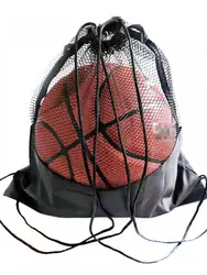 Multifunctional Outdoor Basketball Volleyball Storage Bag Portable Football Storage Backpack Net Bag