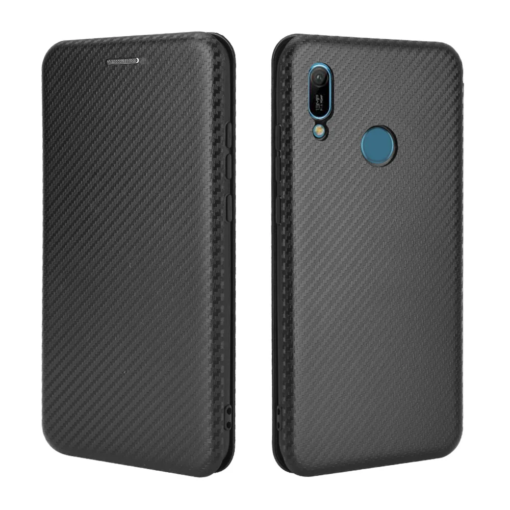 Premium Carbon Fiber Leather Flip Case - Streamlined Design for Optimal Protection, 6.09-inch Display