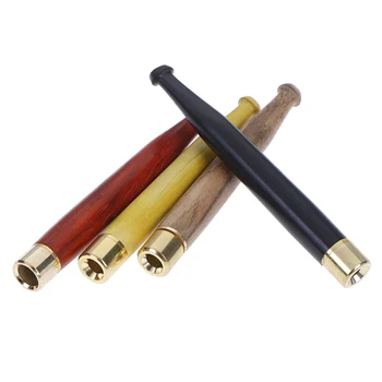 

1PC 5mm Women Smoking Filter Mouthpiece Reduce Tar Filter Sandalwood Cleaning Disposable Cigarette Holder