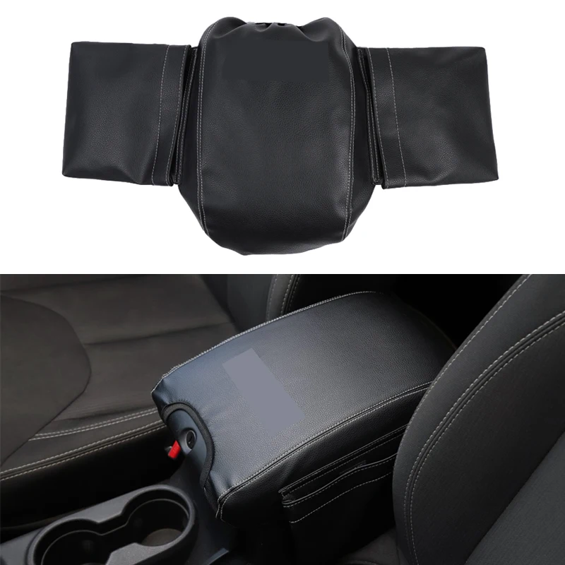 

Armrest Cover For Jeep Wrangler JL 2018+ Car Armrest Storage Box Pad Cover Interior Accessories for Jeep Wrangler JL
