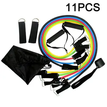 

11pcs Pull Rope Fitness Exercises Resistance Bands Latex Tubes Pedal Excerciser Muscle Training Workout Yoga Fitness Equipment