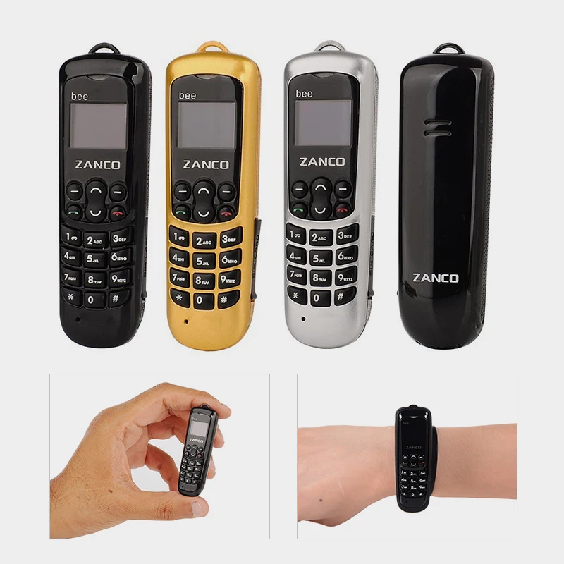 2G Zanco Bee Fone самая маленькая в мире коллекция Fone Бесплатный подарок с каждой покупкой
