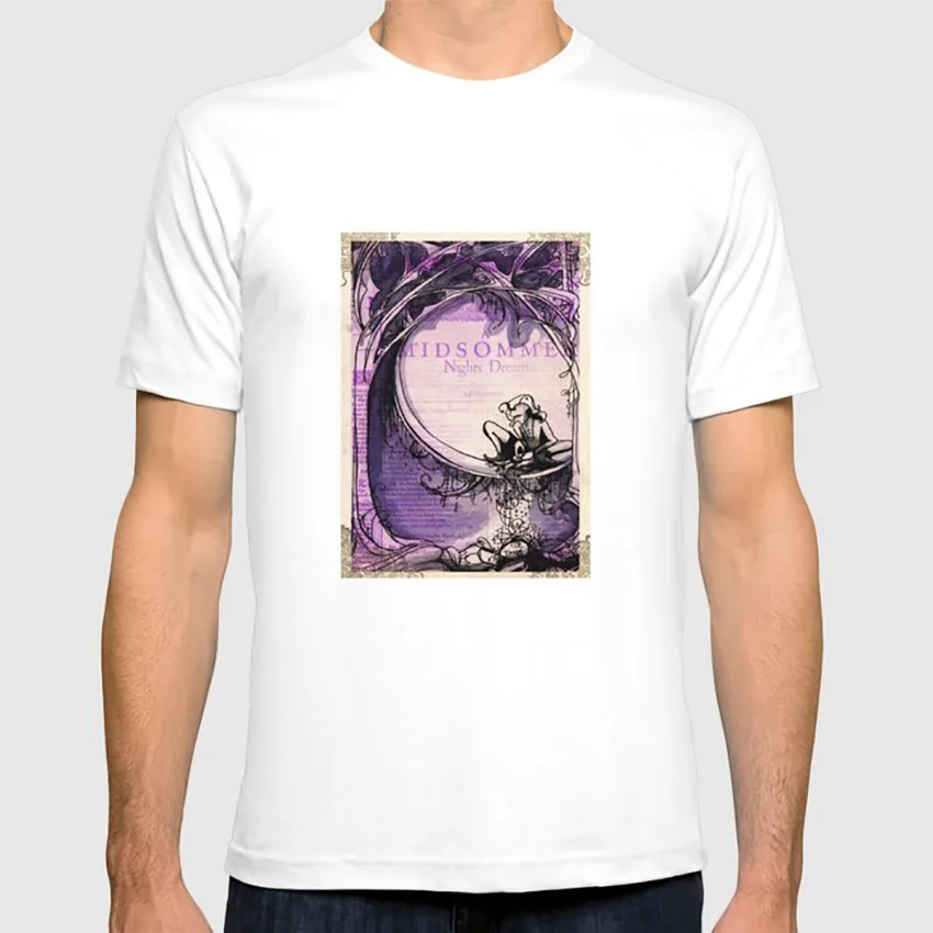 Винтажная футболка с надписью «Midsummer Night's Dream»