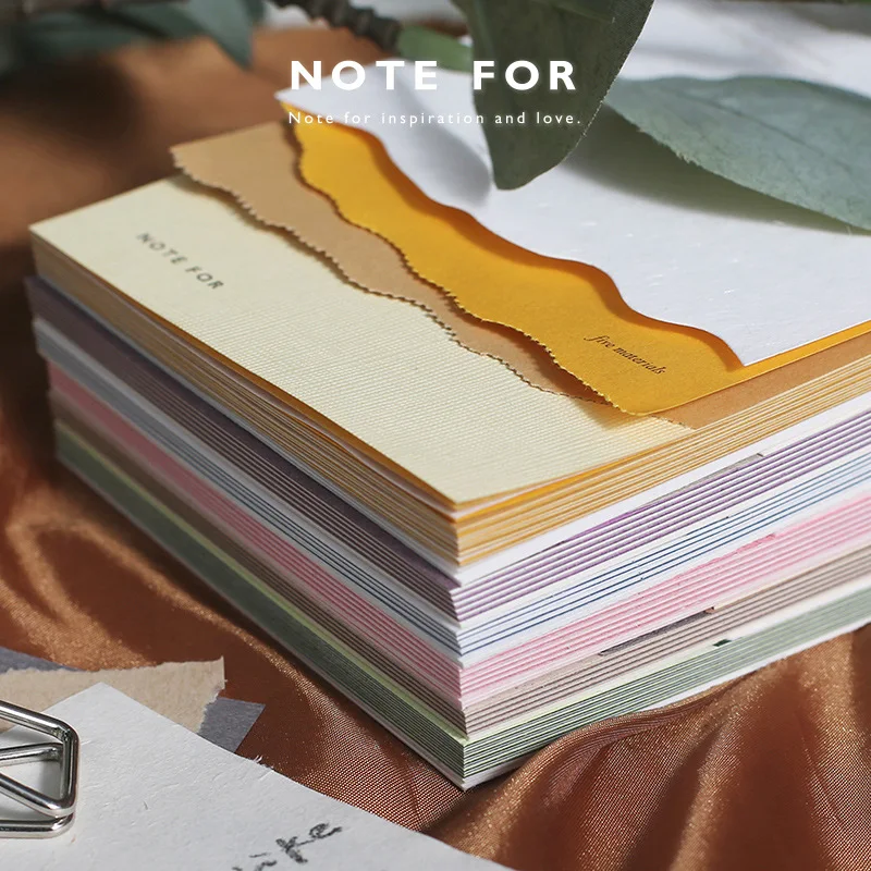 

Note For Special Paper Cool Colorful Memo Pad 90mm*130mm 30P Creative School Office Stationery Supplies 2021 Gift