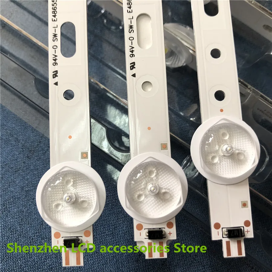 12 шт./лот для samsung 32 дюймов SVS320AD7 SVS320AD7_6LED 32 дюймов светильник экран LTA320AP33(1 комплект = 2 шт. 7LED+ 1 шт. 6LED) 590 мм