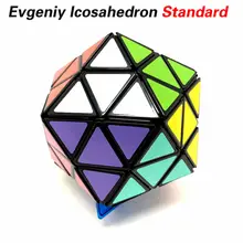Evgeniy icosaedro-cubo mágico estándar Neo Velocidad Profesional, rompecabezas Twisty, juguetes educativos