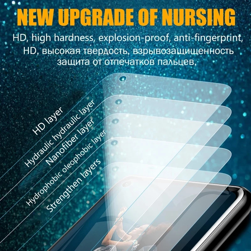 Explosion Proof Coverage Soft Hydrogel Film For OPPO Reno ACE 4 SE A15 A93 A32 A53 K5 A11X A5 A9 Pro 2020 Thin Screen Protector