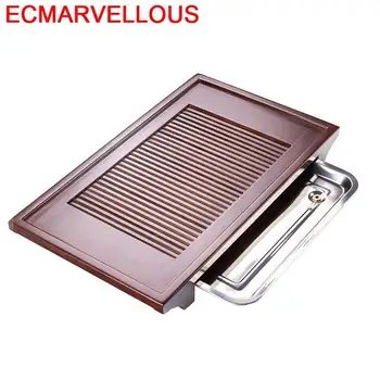 

Set Chinese Puer Ceremony Vassoio Da Portata Bandeja Para Servir Dienblad Holder Serving Kung Fu Gongfu Tea Tray