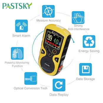 

Handheld Pulse Oximeter oximetro de dedo SPO2 Blood Oxygen Heart Rate Monitor Medical Equipment