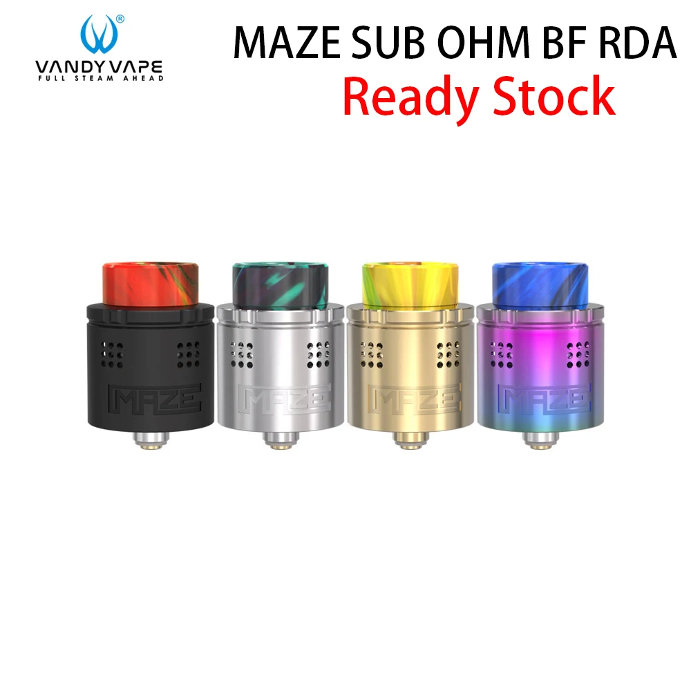 Оригинальный испаритель Vandyvape лабиринт SUB OHM BF RDA атомайзер 2 мл электронная