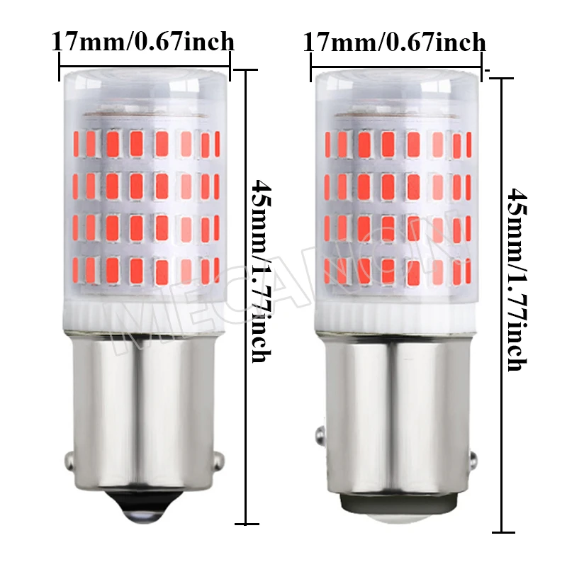 1156 1157 3014 80SMD HIGH LIGHT TURN SIGNAL LIGHT RESERVE LAMP -4-水印