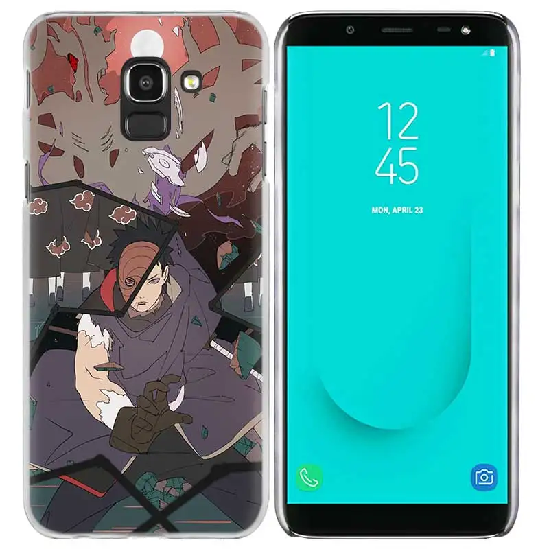 02 Naruto Uchiha Clan Case Cover for Samsung Galaxy A50 A80 A70 A60 A40 A30 A20 A20e A10 A9 A7 A6 Plus Note 8 9 10 Pro - Цвет: 02