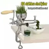 Stainless steel manual juicer Meat, fruit, vegetables, wheatgrass press Household kitchen tools  Hand - operated juice machine 3