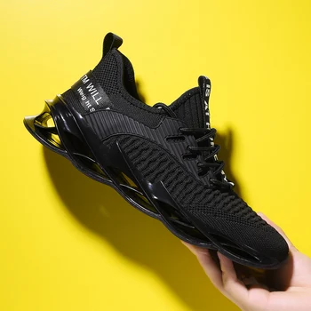 

Sneakers men Casual Shoes Mesh Breathable zapatillas hombre deportiva Shock absorption Summer Big Size Brand shoes High quality