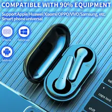 LSUTR LB 20 Bluetooth Wireless Earphone TWS Sport Handsfree Ear Phones HiFi Earbuds Headset Earbud Earphones Case For All Phone