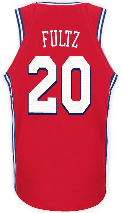 25 Бен Симмонс Джерси 20 Markelle Fultz 21 Joel Embiid 3 Allen Iverson 17 J.J. Баскетбольные майки Redick города - Цвет: 2018 new