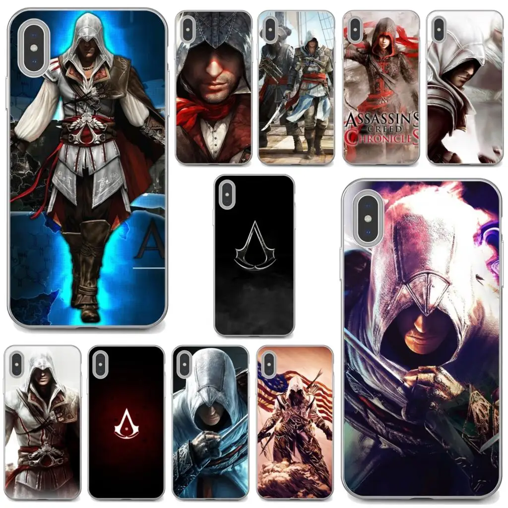For Huawei Nova 2 2i 3 3i Y3 Y5 Y6 Y7 Y9 Prime 2015 2016 2017 2018 2019 Games-Assassins-creed Soft Case | Мобильные телефоны и