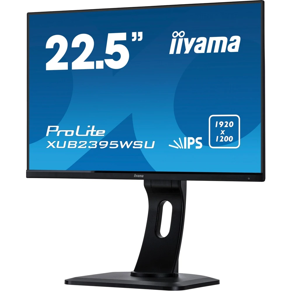 Monitor Iiyama 22." ProLite XUB2395WSU-B1 black IPS LED 4 Ms 16:10 HDMI DisplayPort M/M Mat HAS PIV