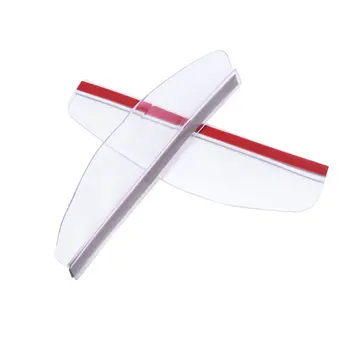 

Universal Transparent Car Rear View Side Door Mirror Rain Board Sun Visors Shade Shield Flexible Protector