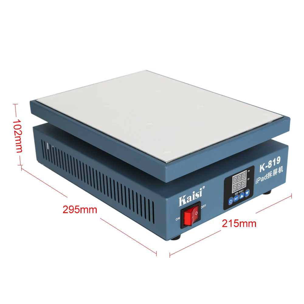 12"Inch LCD Screen Heating Platform Large-size 28cm*20cm Heating Station For Ipad LCD Touch Screen Preheat Separator Machine 6